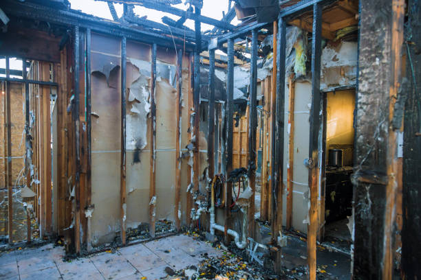 Professional Soot Cleanup technician working in Kimball, MN